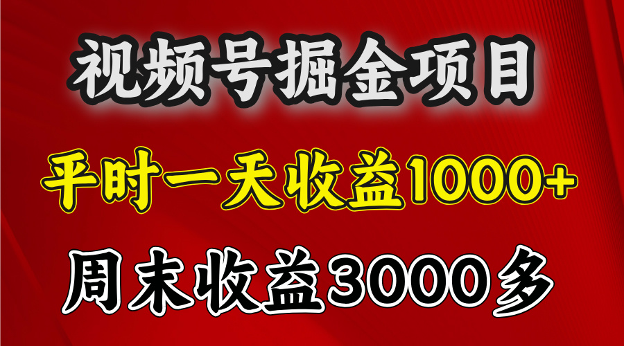 官方项目，一周一结算，平时收益一天1000左右，周六周日收益还高-项目网资源站
