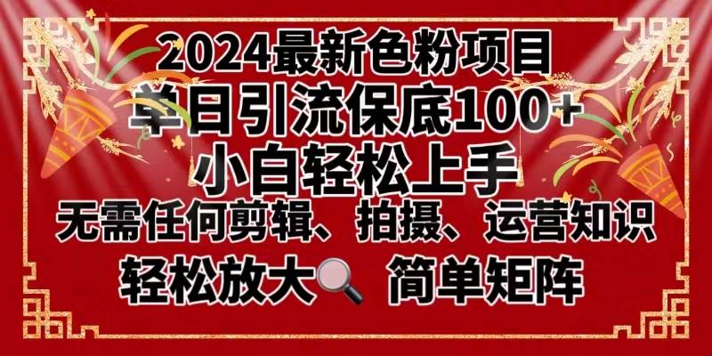 2024最新换脸项目，小白轻松上手，单号单月变现3W＋，可批量矩阵操作放大-项目网资源站