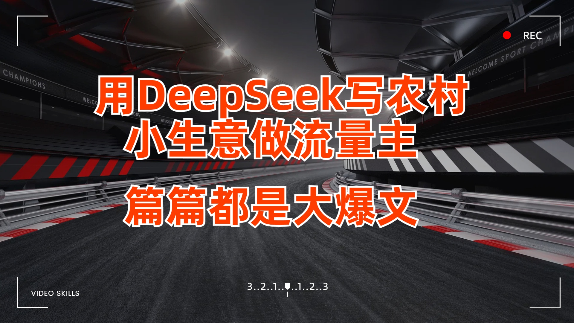 用DeepSeek写农村小生意做流量主，篇篇都是大爆文-项目网资源站