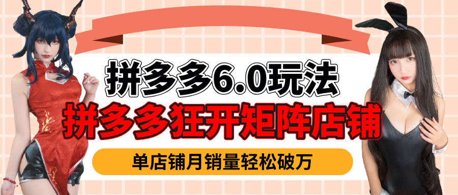 拼多多虚拟商品暴利6.0玩法，轻松实现月入过万-项目网资源站