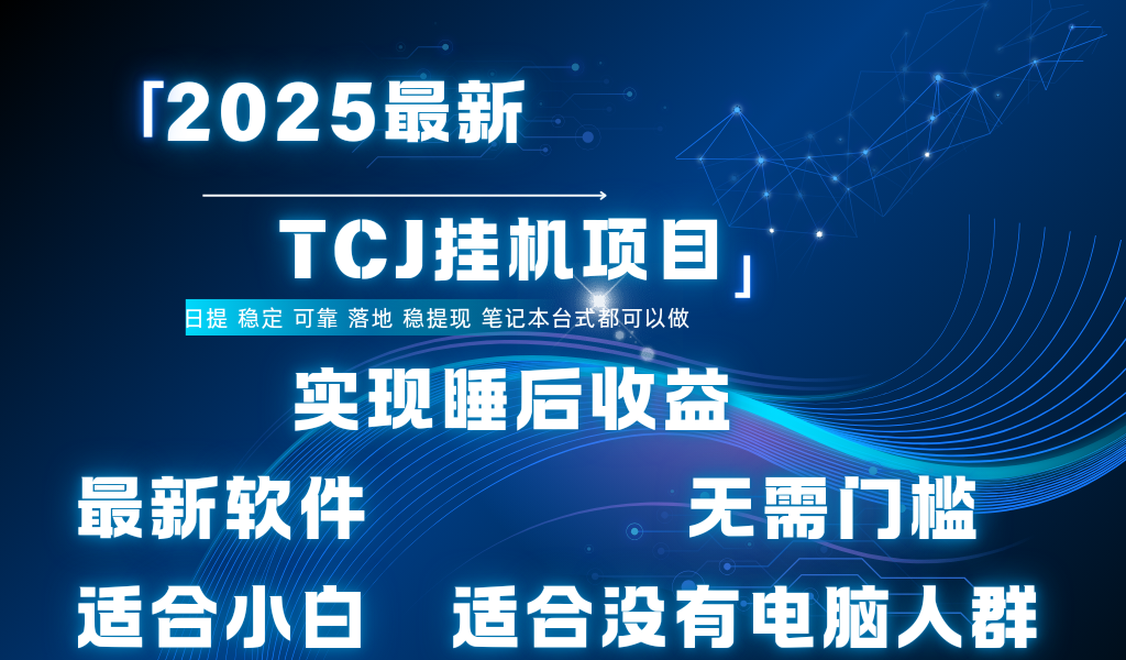 最新海外TCJ无门槛美金项目可矩阵放大操作 单日可达400+日提-项目网